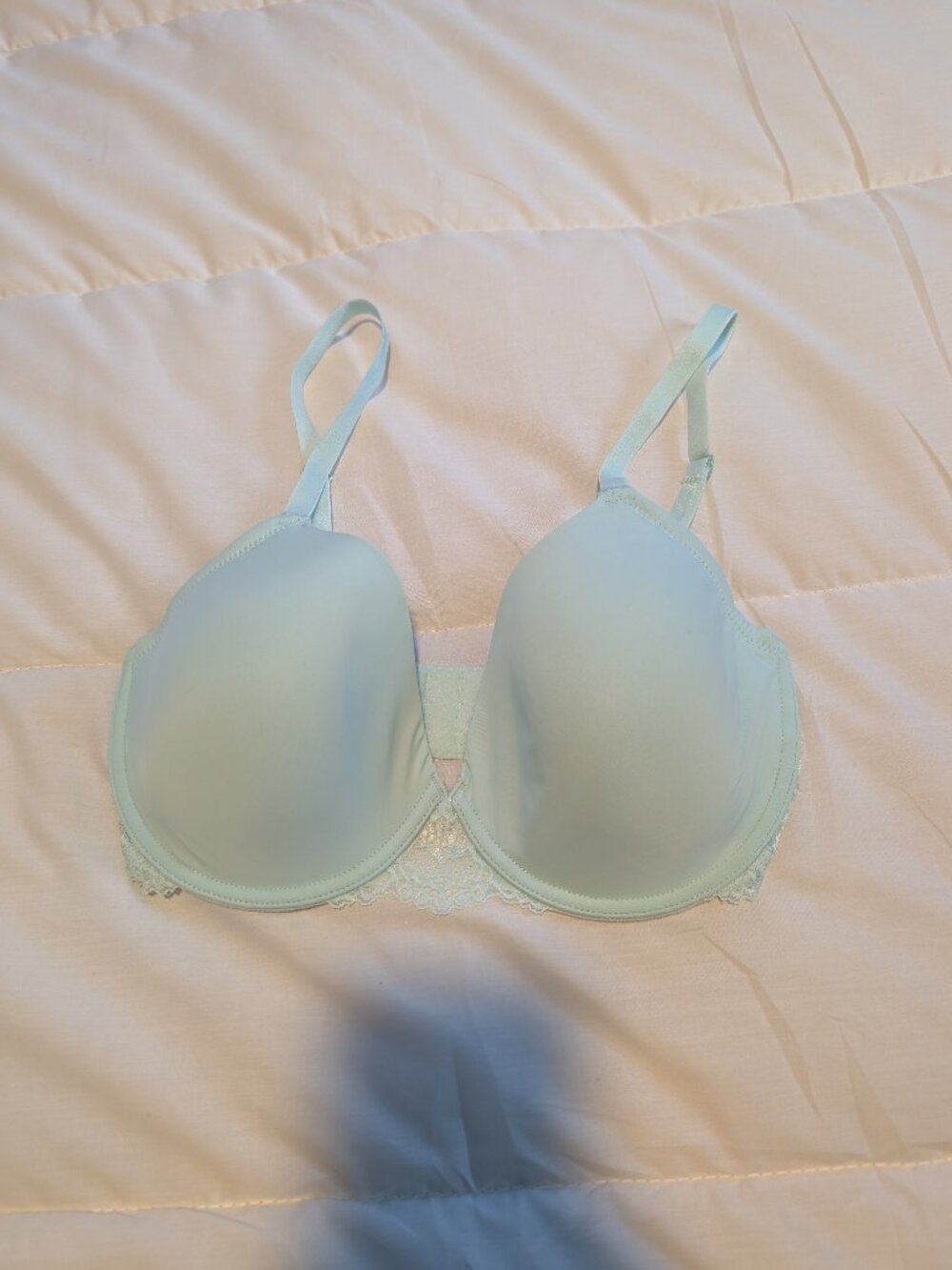 Skarlett Blue Goddess Plunge Tshirt Bra 30G Mint - Like New